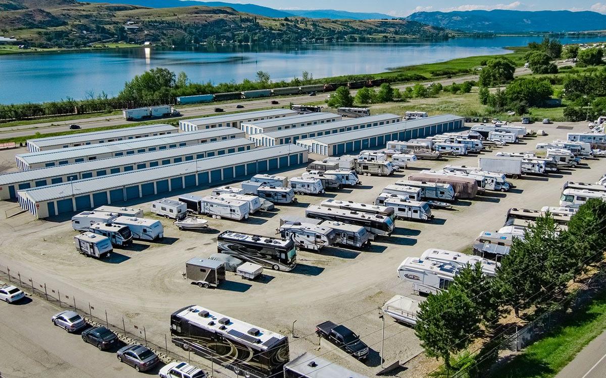 RV Storage Near You  Outdoor Trailer Storage Facilities